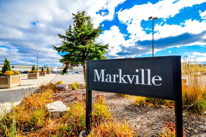 Markville Markham sign