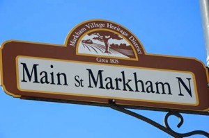 Old Markham Village Real Estate houses