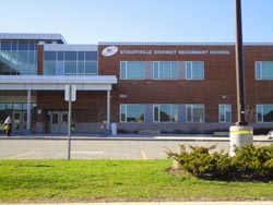 Stouffville District Secondary school in Whitchurch Stouffville