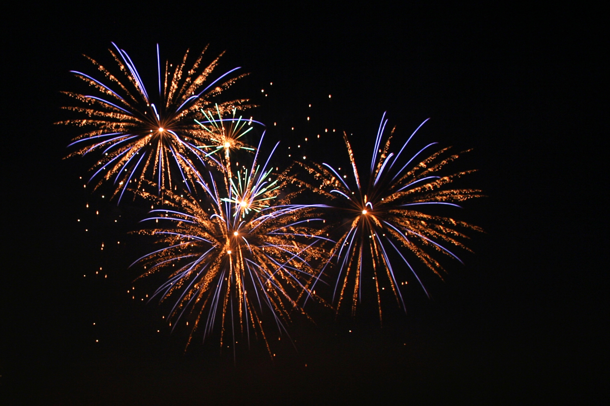 fireworks in Markham
